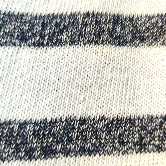 Jones New York Striped Black and White Terry Skort Size Large - Picture 5 of 9